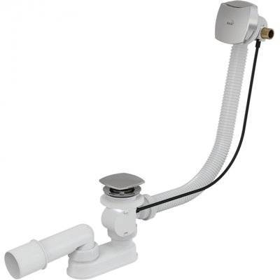 AlcaPlast Слив-перелив Alcaplast A565CRM2 полуавтомат Белый Хром A565CRM2