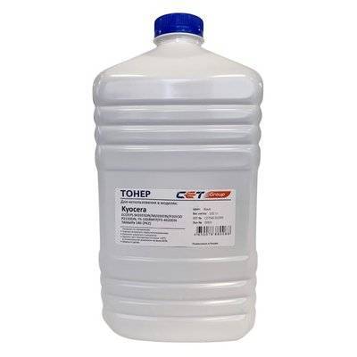 CET Тонер CET PK2, для Ecosys M2035DN/M2030DN/P2035D/P2135DN FS-1028MFP, черный, 1000грамм, бутылка CET54981000 