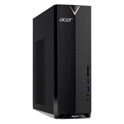 Acer Компьютер ACER Aspire XC-830, Intel Celeron J4005, DDR4 4Гб, 128Гб(SSD), Intel UHD Graphics 600, Endless, черный [dt.b9xer.001] DT.B9XER.001
