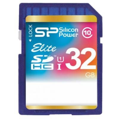 Silicon Power Карта памяти SDHC Silicon Power SP032GBSDHAU1V10 