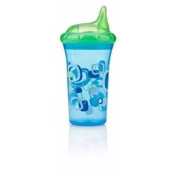 Nuby Поильник Nuby с твердым носиком, 270 мл, синий (10018blugrn) 10018blugrn