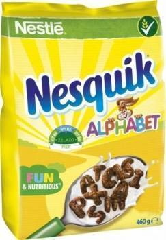 Nesquik Готовый завтрак Nestle Несквик АВС, 460 г Nesquik 