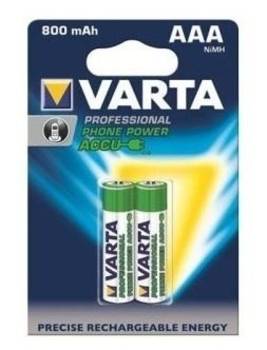 Varta Аккумулятор Varta Phone ACCU AAA 800 mAh Bli Ni-Mh, 2 шт. (58398101402) 58398101402