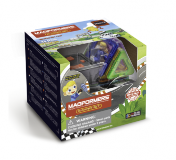 MAGFORMERS Магнитный конструктор Magformers Картинг, 13 элементов (707018) 707018