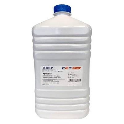 CET Тонер CET PK9, для Ecosys M3040DN FS-4100DN/4200DN/4300DN/2100DN, черный, 1000грамм, бутылка CET88571000 
