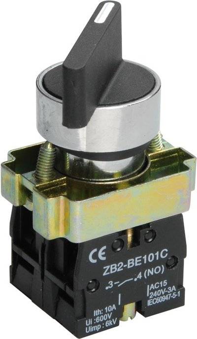 Iek BSW70-BJ-3-K02 LAY5-BJ33 переключатель 3 положения "I-0-II" длин ручка Упаковка (20 шт.) IEK BSW70-BJ-3-K02