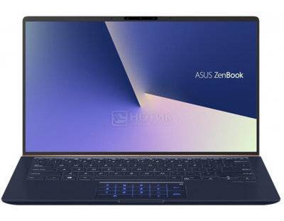 ASUS Ультрабук ASUS Zenbook 14 UX433FA-A5046 (14.00 IPS (LED)/ Core i5 8265U 1600MHz/ 8192Mb/ SSD / Intel UHD Graphics 620 64Mb) Endless OS [90NB0JR1-M14100] 90NB0JR1-M14100