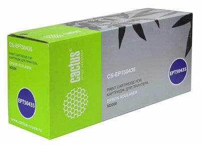 CACTUS Лазерный картридж Cactus CS-EPT50435 (C13S050435) черный для принтеров Epson AcuLaser M2000, M2000D (8'000 стр.) 807071
