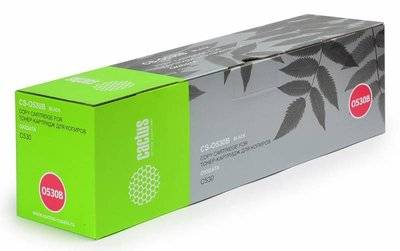 CACTUS Лазерный картридж Cactus CS-O530BK (44469810) черный для принтеров Oki C 510, 510dn, 530, 530dn, MC 561, 561dn (5'000 стр.) 807399