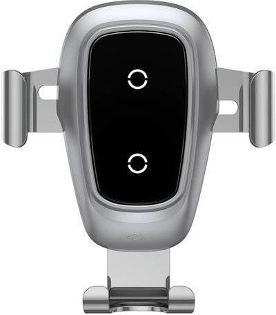 Baseus Беспроводная зарядка-автодержатель Metal Wireless Charger Baseus Gravity Car Mount WXYL-B0S