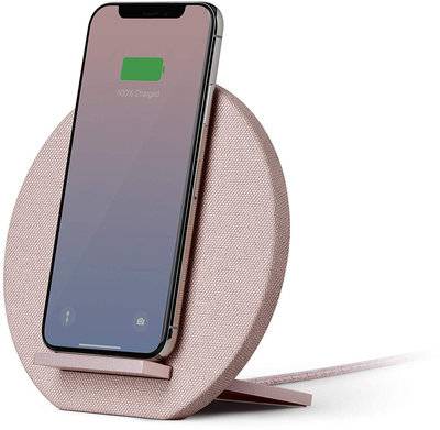 Native Union Беспроводное зарядное устройство Native Union DOCK-WL-FB-ROSE (Rose) Dock Fabric Slate DOCK-WL-FB-ROSE