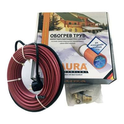 AURA Обогрев труб от 20 м Aura FS INSIDE 10- 15 