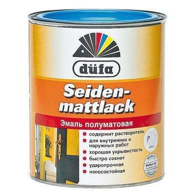 Dufa Эмаль Dufa Seidenmattlack белая 0,75 л Н0000001780