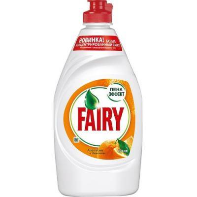 Fairy FAIRY Средство для мытья посуды Апельсин и лимонник 450мл 81662753/81628052/81573192