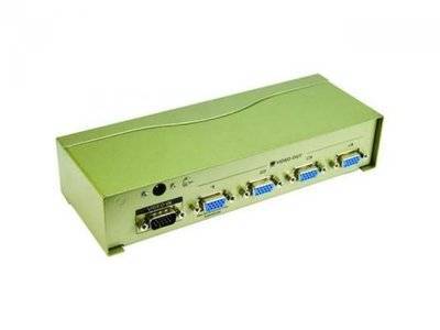 VCOM Telecom Разветвитель VGA 1 to 4 VS-94A Vpro mod:DD124 350MHz VDS8016 VCOM Telecom VDS8016