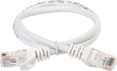 Iek PC08-C5EU-3M ITK Коммутационный шнур (патч-корд), кат.5Е UTP, 3м, белый IEK PC08-C5EU-3M