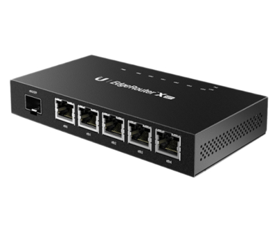 UBIQUITI Маршрутизатор Ubiquiti EdgeRouter X SFP 5x10/100/1000Mbps PoE 1xSFP ER-X-SFP(EU) EdgeRouter X SFP