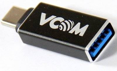 VCOM Telecom Переходник Type-C USB 3.0 VCOM Telecom CA431M черный CA431M