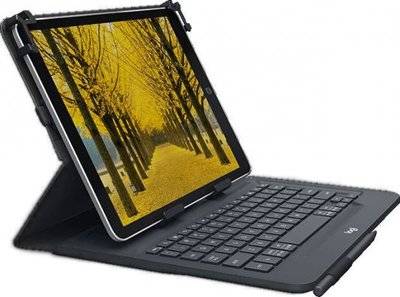 Logitech Клавиатура Logitech Universal Keyboard Folio для планшетов 9-10" 920-008342 Universal Keyboard Foli 920-008342