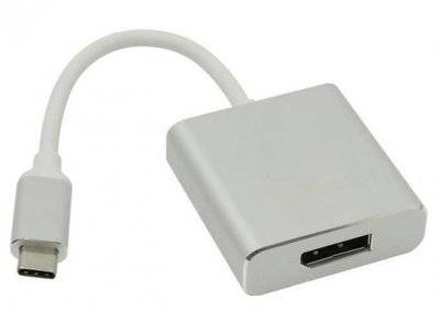 VCOM Telecom Переходник DisplayPort to USB 3.1 Type-Cm 0.15м VCOM CU422M VCOM Telecom CU422M