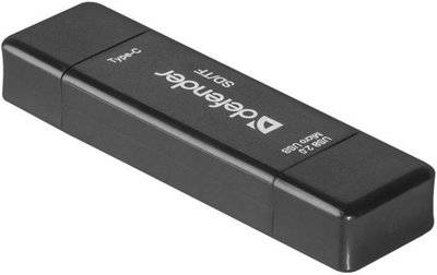 Defender Картридер универсальный Defender Multi Stick USB2.0 TYPE A/B/C - SD/TF 83206