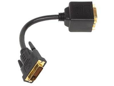 VCOM Telecom Кабель DVI(m)-2xDVI(f) 0.2м VCOM Telecom TA655 6926123462188 TA655