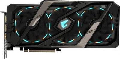 Gigabyte Видеокарта GigaByte nVidia GeForce RTX 2060 AORUS XTREME PCI-E 6144Mb GDDR6 192 Bit Retail GV-N2060AORUS X-6GC AORUS XTREME