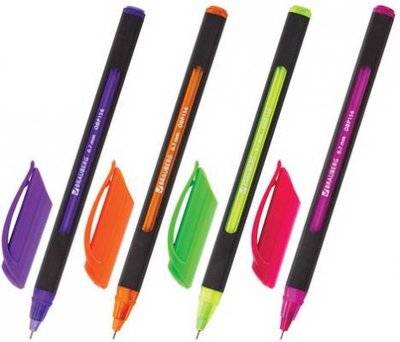 Brauberg Ручка шариковая масляная BRAUBERG "Extra Glide Soft Color", СИНЯЯ, узел 0,7 мм, линия письма 0,35 мм, OBP156 "Extra Glide Soft Color"