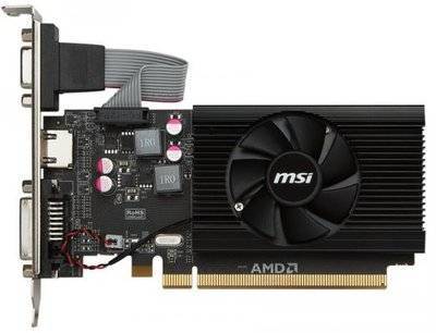 MSI Видеокарта MSI Radeon R7 240 Radeon R7 240 PCI-E 2048Mb GDDR3 64 Bit Retail R7 240 2GD3 64B LP Radeon R7 240
