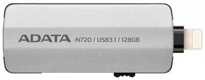 A-Data Флешка USB 64Gb A-Data i-Memory AI720 USB 3.1/Lightning AAI720-64G-CGY серый AI720