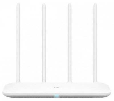 Xiaomi Маршрутизатор беспроводной Xiaomi Mi WiFi Router 4 (4) 10/100/1000BASE-TX белый Mi WiFi Router 4 (4)