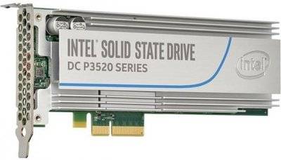Intel Твердотельный накопитель SSD PCI-E 1.2 Tb Intel P3520 Read 1700Mb/s Write 1300Mb/s MLC SSDPEDMX012T701 943979 P3520