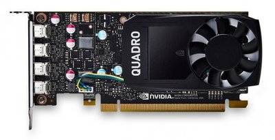 Pny Видеокарта PNY Quadro P1000 VCQP1000DVIBLK-1 PCI-E 4096Mb GDDR5 128 Bit OEM VCQP1000DVIBLK-1