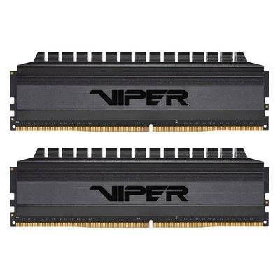 Patriot Модуль памяти PATRIOT Viper 4 Blackout DDR4 - 2x 8Гб 3000, DIMM, Ret PVB416G300C6K 