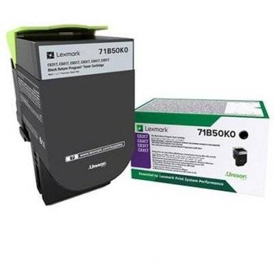 Lexmark Картридж Lexmark 3000 стр. черный для CS317dn, CS417dn, CS517de, CX317dn, CX417dn, CX517de 71B50K0 