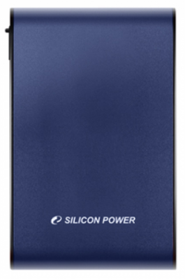 Silicon Power Внешний жесткий диск 500GB Silicon Power Armor A80, 2.5", USB 3.0, Синий SP500GBPHDA80S3В