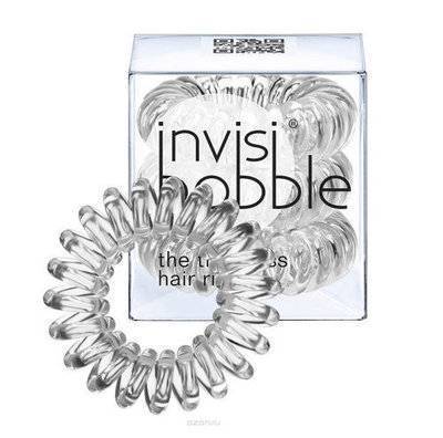Invisibobble Invisibobble Резинка-браслет для волос Crystal Clear 3 шт. (Invisibobble, ) INBOB3042