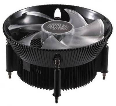 Cooler Master Cooler Master CPU Cooler I71C PWM, Intel 115*, 95W, RGB Fan, AlCu, 4pin, C10L RGB Controller i71C