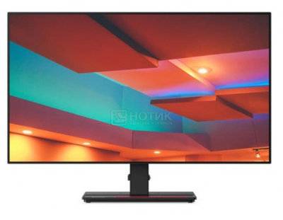 Lenovo Монитор 27" Lenovo ThinkVision P27q-20, QHD, IPS, DP, HDMI, 4xUSB 3.0, Черный 61EAGAT6EU 61EAGAT6EU