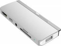 Red Line Адаптер Red Line 6 в 1 Multiport Type-C для iPad Pro Silver (УТ000018773) 