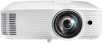 Optoma Проектор Optoma W308STe Full 3D; DLP, WXGA (1280*800), 3600 ANSI Lm, 22 000:1, Короткофокусный TR 0.521:1; HDMI 1.4a x1; VGA (YPbPr/RGB) x1;Composite x1; AudioIN x1; VGA Out; Audio Out;USB-A power 1A; W308STe