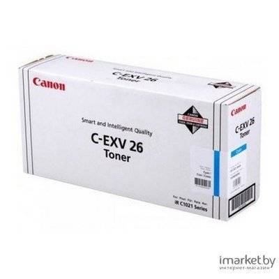 Canon Картридж Canon C-EXV26C для iRC-1021i голубой 6000стр C-EXV26C