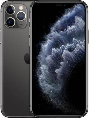 Apple Смартфон Apple iPhone 11 Pro серый 5.8" 64 Гб NFC LTE Wi-Fi GPS 3G Bluetooth MWC22RU/A iPhone 11 Pro