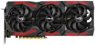 ASUS Видеокарта Asus PCI-E 4.0 ROG-STRIX-RTX2060S-O8G-EVO-GAM nVidia GeForce RTX 2060SUPER 8192Mb 256bit GDDR6 1470/14000/HDMIx2/DPx2/Type-Cx1/HDCP Ret ROG Strix EVO OC edition