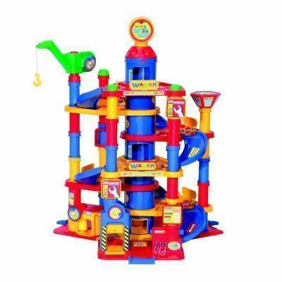 Wader Игровой набор Wader Паркинг 7-уровневый с автомобилями 37848