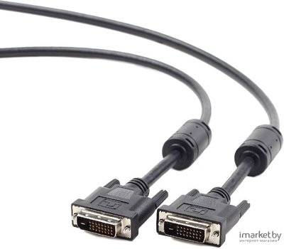 Gembird Кабель DVI-DVI 4.5м Single Link Gembird экранированный ферритовые кольца пакет CC-DVI-BK-15 CC-DVI-BK-15