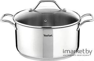 Tefal Кастрюля Tefal A7024685 24 см 4.9 л нержавеющая сталь Intution 24 см Silver A7024685