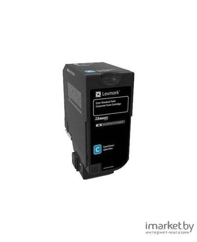 Lexmark Картридж Lexmark 74C5SCE для CX725de CX725dhe CS725de CS720de голубой 7000стр 74C5SCE