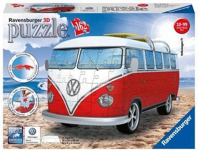 Ravensburger 3D-пазл Ravensburger машина 162 детали 3D Пазл VW Bus T1 162 элемента 12516
