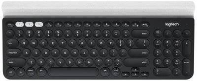 Logitech Клавиатура беспроводная Logitech Multi-Device Wireless Keyboard K780 Bluetooth черный белый 920-008043 Multi-Device Wireless Keyboard K780